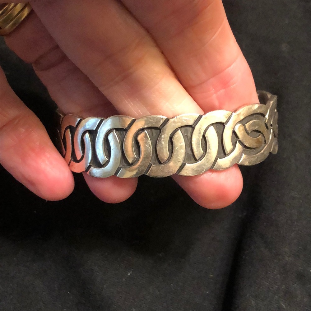 Sterling cuff bracelet